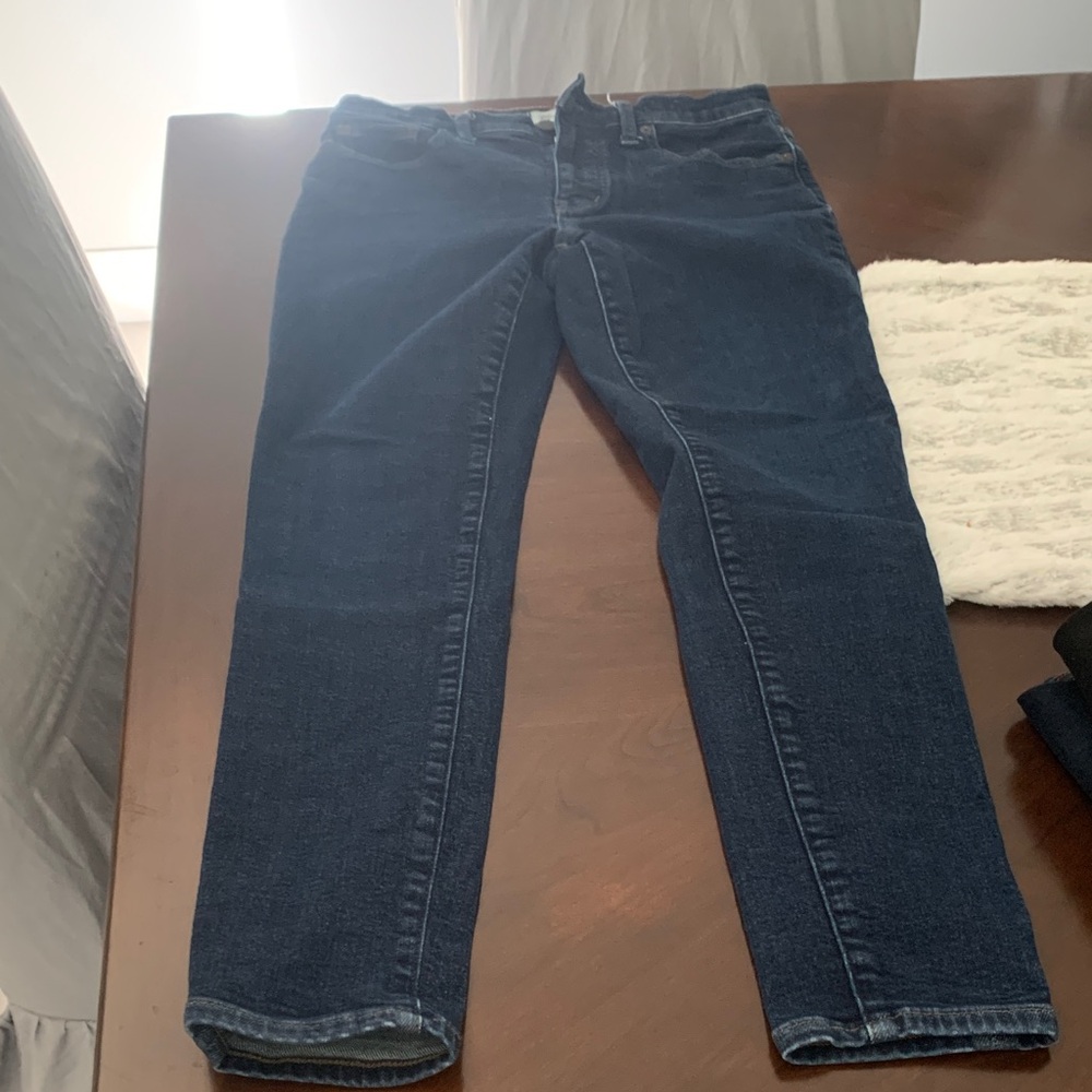 Madewell Men's Navy Straight Jeans